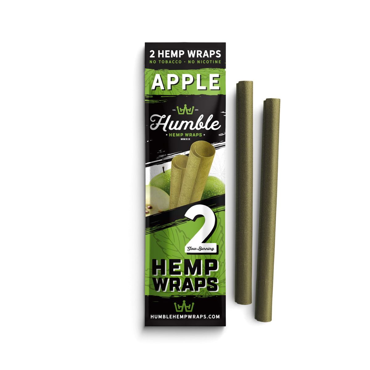 Humble Hemp Wraps - Apple Flavor - 25 Pack