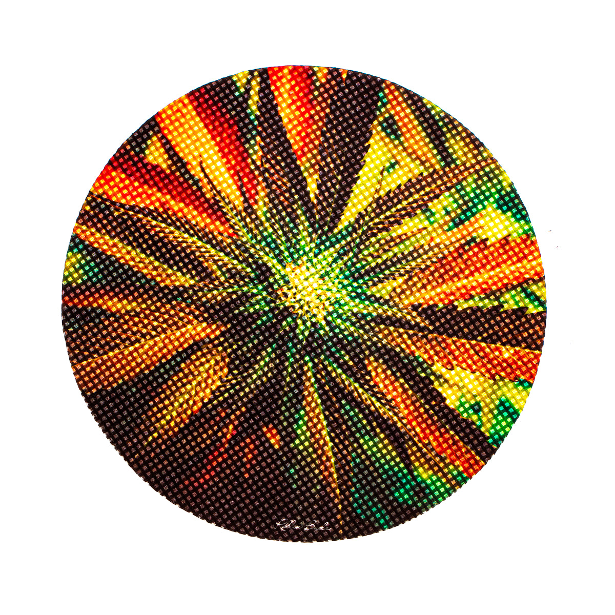 Marijuana Flower 5" Dab Mat