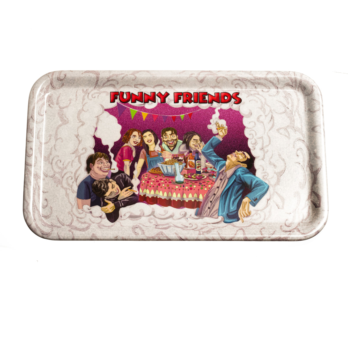 Funny Friends Rolling Tray