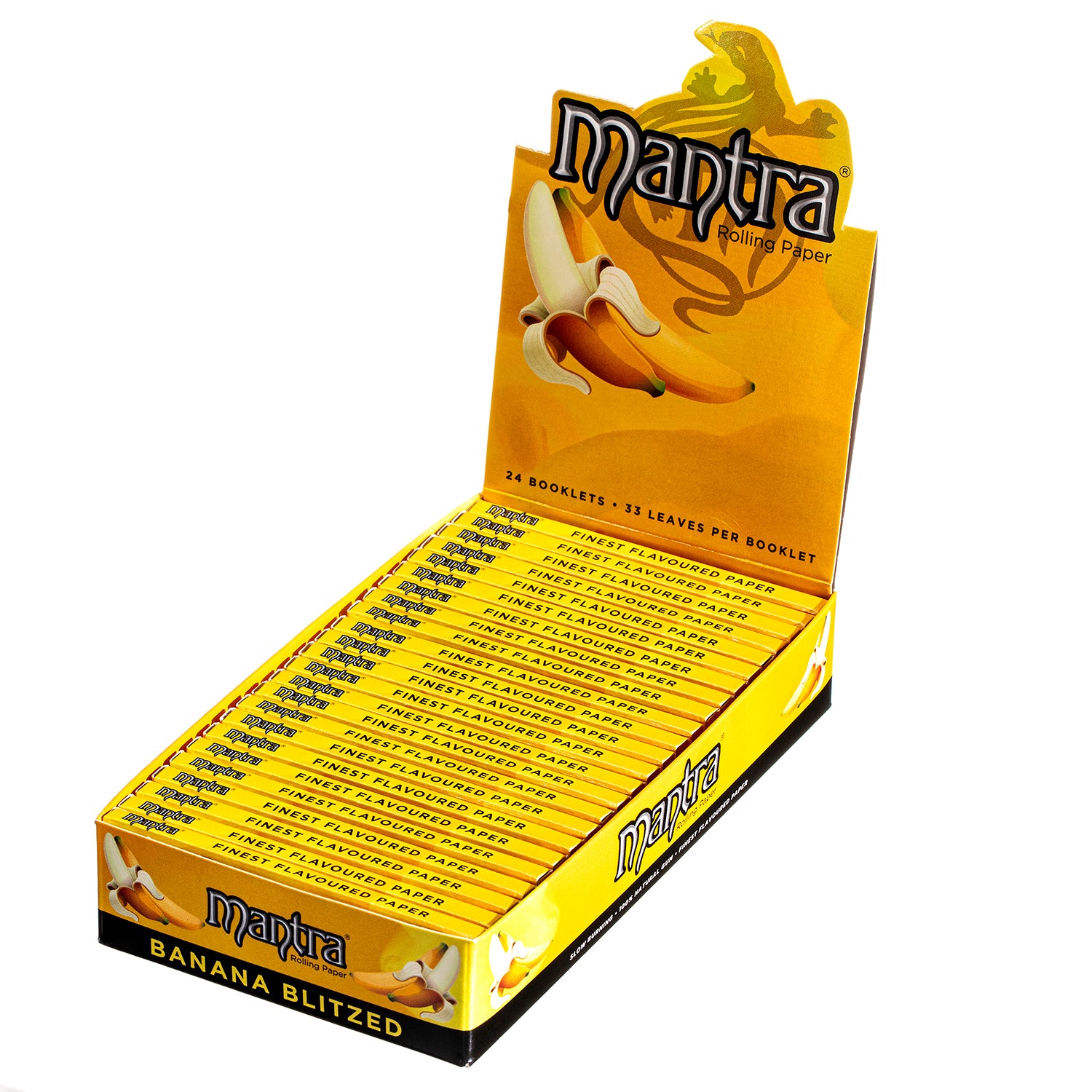 Mantra Banana Blitzed Carton - 24 Booklets
