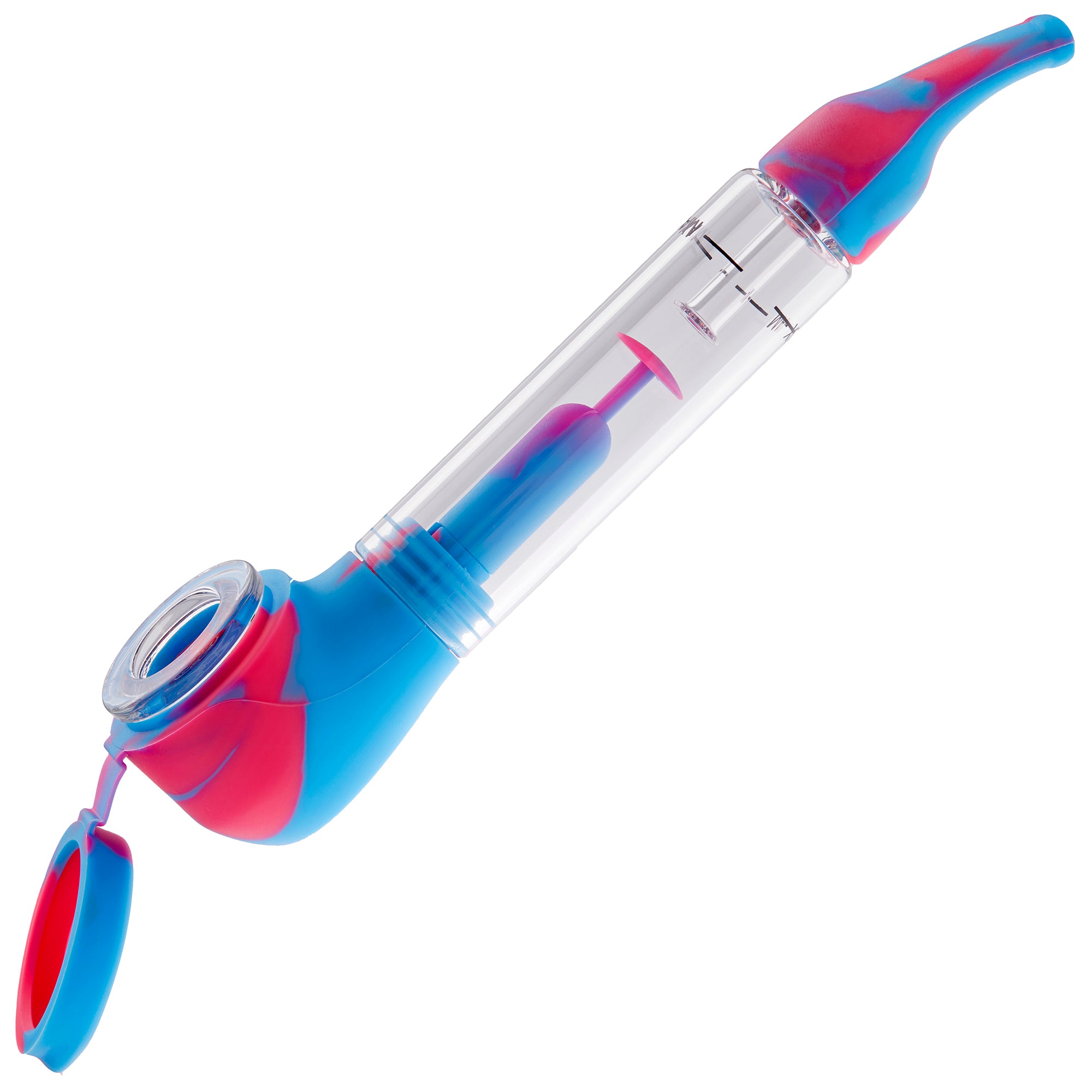 PUCKER "Dilly" Smoking Water Pipe - Psychedelic