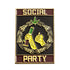 Social Party Pin