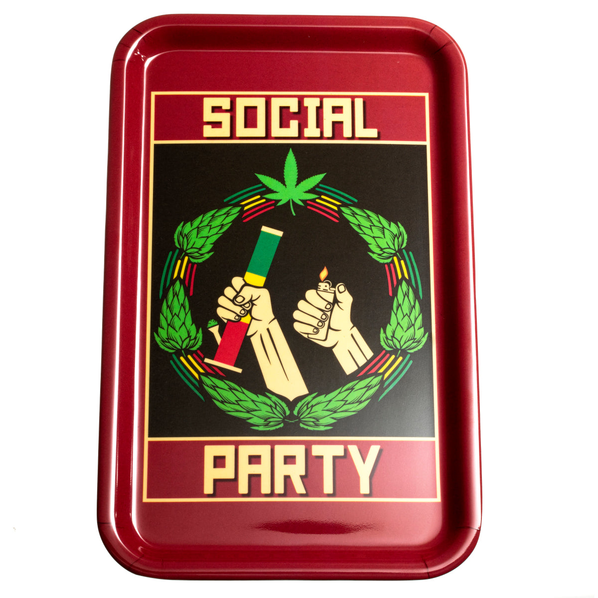 Social Party Rolling Tray